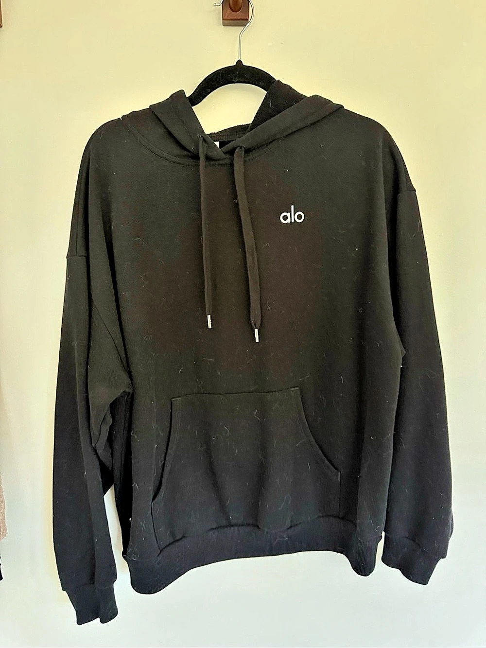 Alo Black Accolade Hoodie